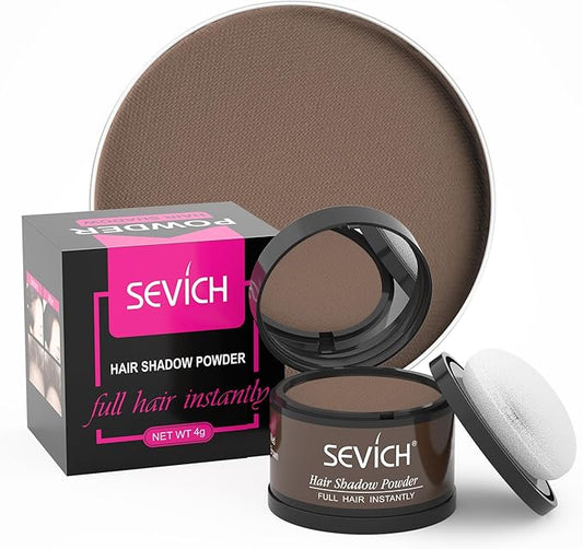 SEVICH Beard Colour Instant Top Up and Hair Line Powder