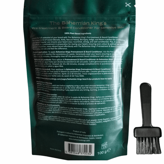 The Bohemian Kingβs Pre-treatment & Beard Conditioner For Sensitive Skin