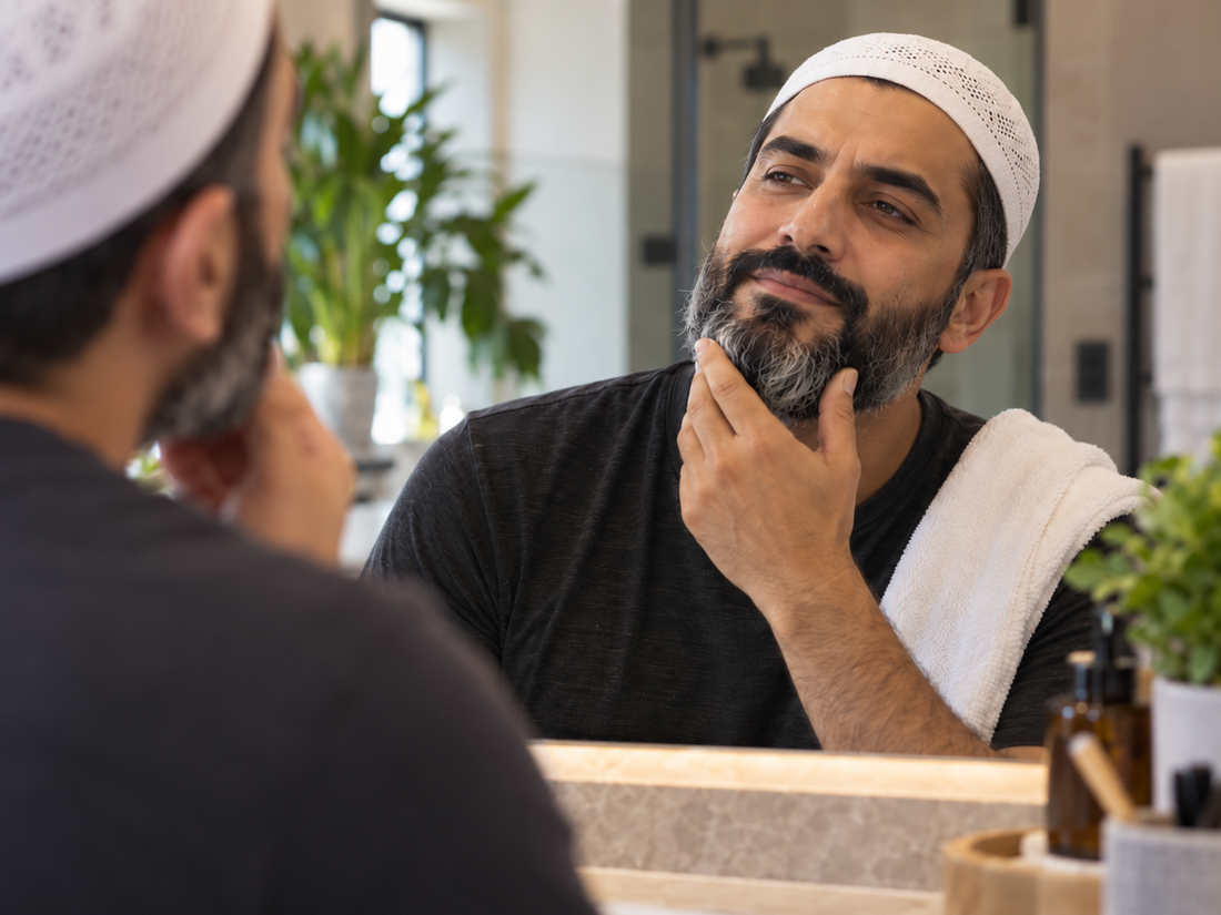 Grey Beard Dye Turned Purple, Blue or Too Dark? What to Do