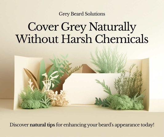 Cover Grey Facial Hair Naturally