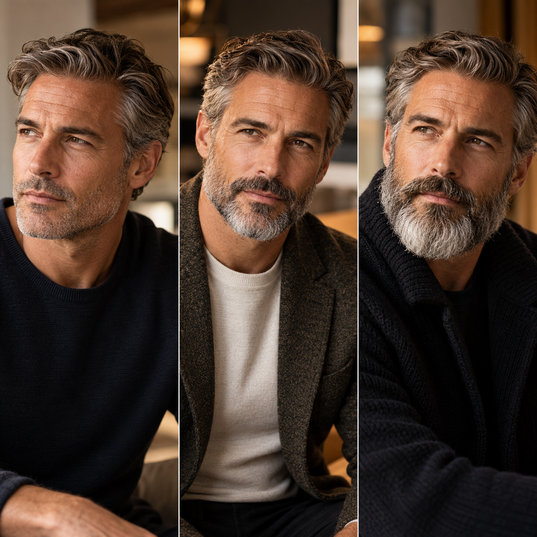 3 Men 3 Styles of Beards