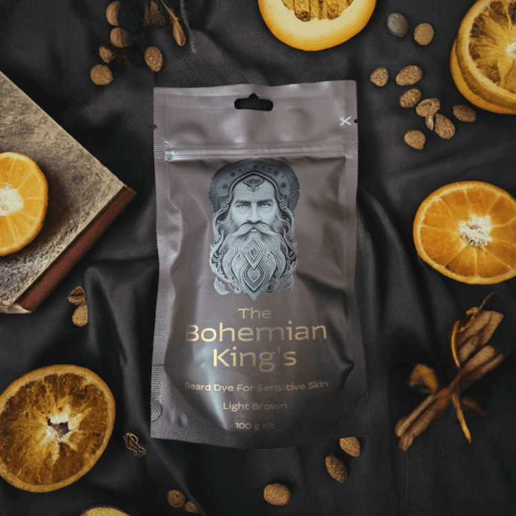 Light Brown Natural & Organic Beard Dye