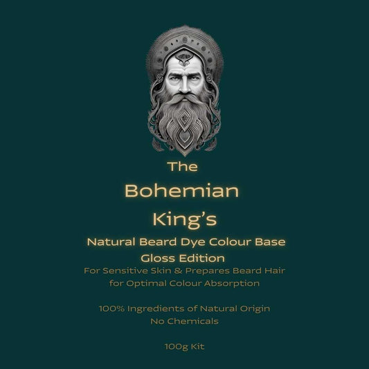 🌿 The Bohemian King’s Beard Dye Base – Gloss Edition (100 g)