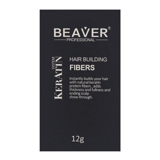 Beaver Hair Building Fibers Black 12g