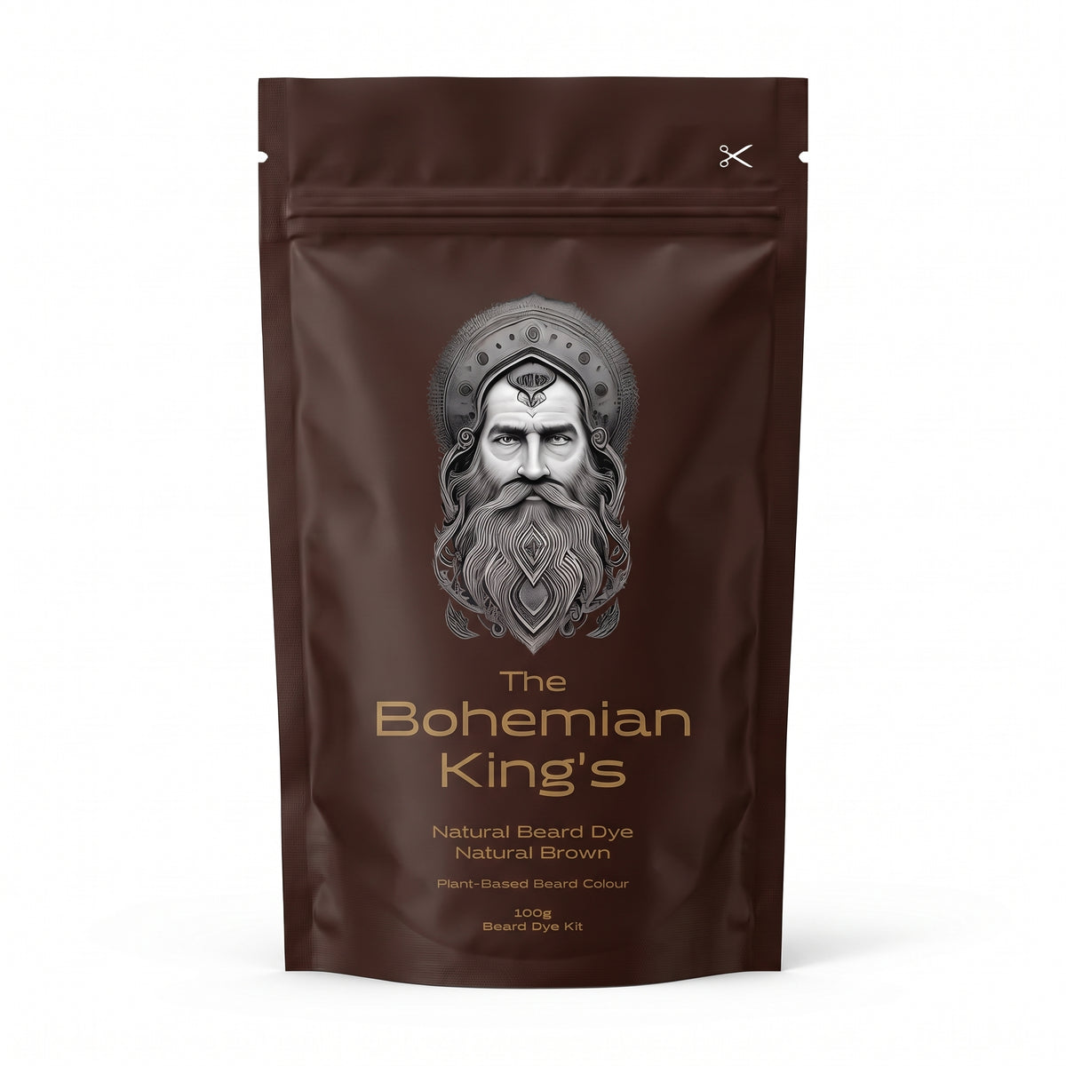 Natural Brown Beard Dye | Bohemian King’s