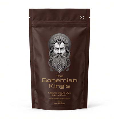 Tinte castaño natural para barba | Bohemian King’s