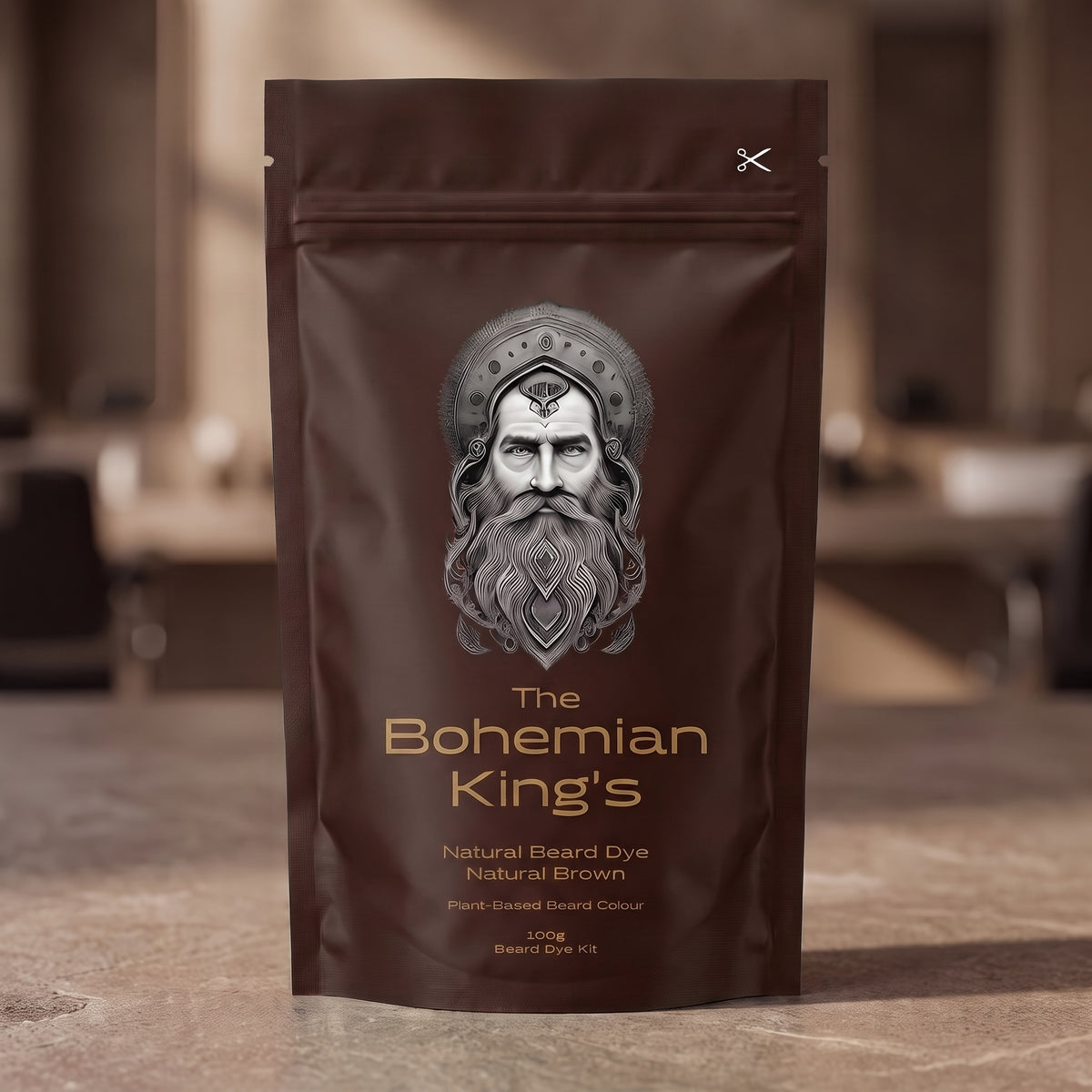 Natural Brown Beard Dye | Bohemian King’s
