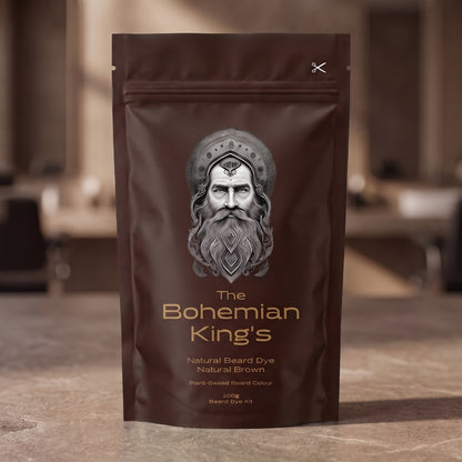 Tinte castaño natural para barba | Bohemian King’s